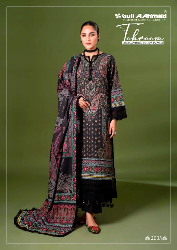 Gull AAhmed Tehreem Vol-02 - Karachi Dress Material  - Wholesale Catalog