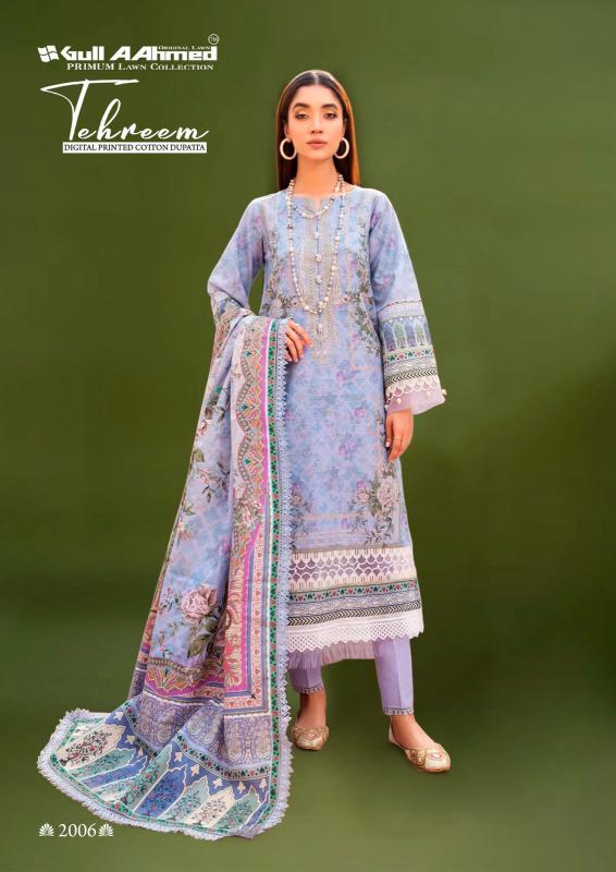 Gull AAhmed Tehreem Vol-02 - Karachi Dress Material  - Wholesale Catalog