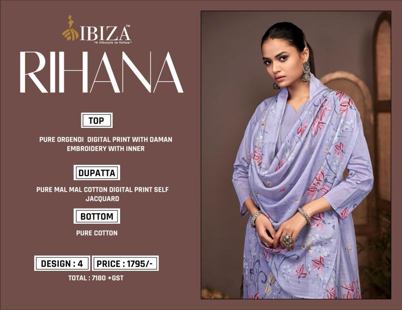 Ibiza Rihana catalog surat salwar suit wholesale