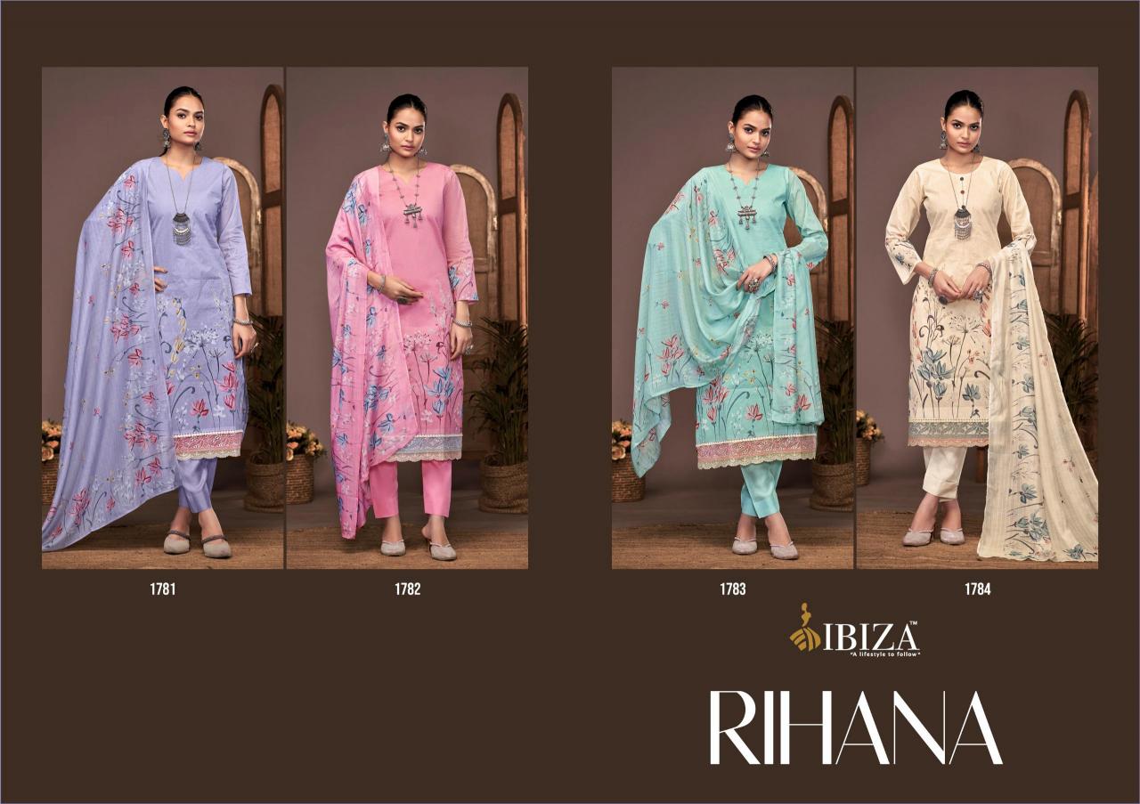 Ibiza Rihana catalog surat salwar suit wholesale