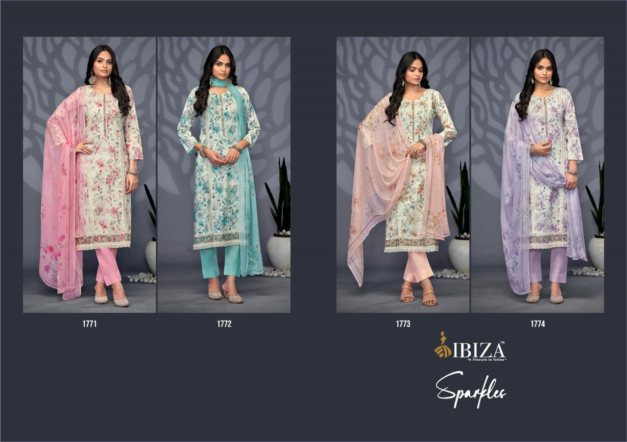 Ibiza Sparkles catalog salwar kameez set online