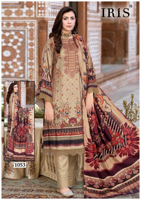 Iris Afsanah Vol-06 - Karachi Dress Material  - Wholesale Catalog