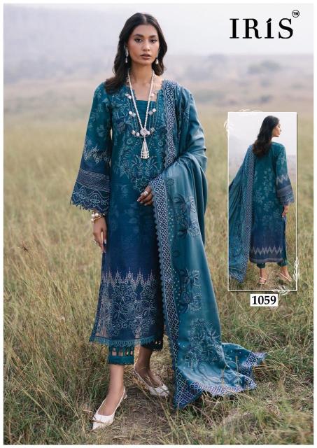 Iris Afsanah Vol-06 - Karachi Dress Material  - Wholesale Catalog