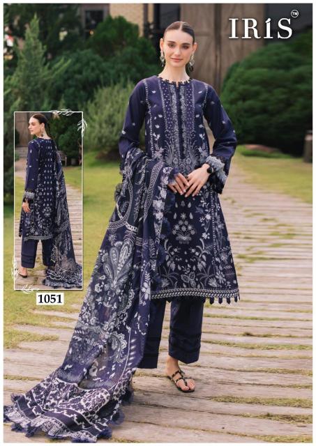 Iris Afsanah Vol-06 - Karachi Dress Material  - Wholesale Catalog