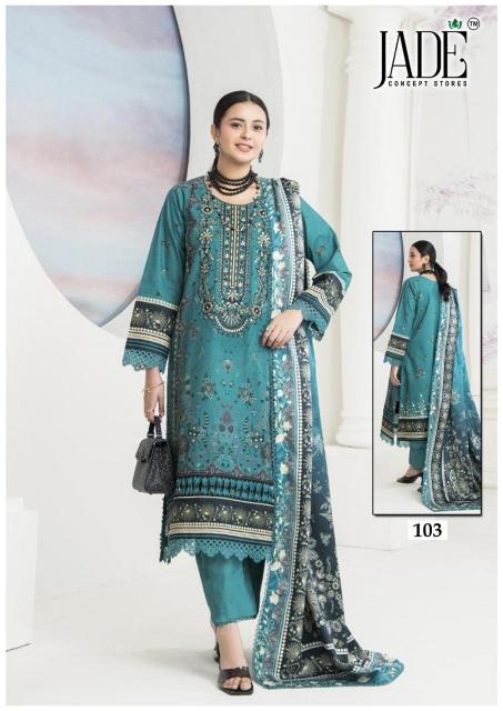 Jade Chevron Vol-11 – Karachi Dress Material - Wholesale Catalog