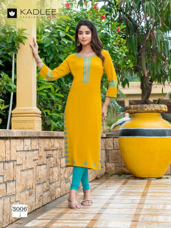 Kadlee Chanchal Catalog ankle length kurtis online india