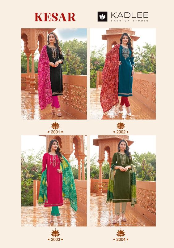 Kadlee Kesar Catalog fashion kurtis online india