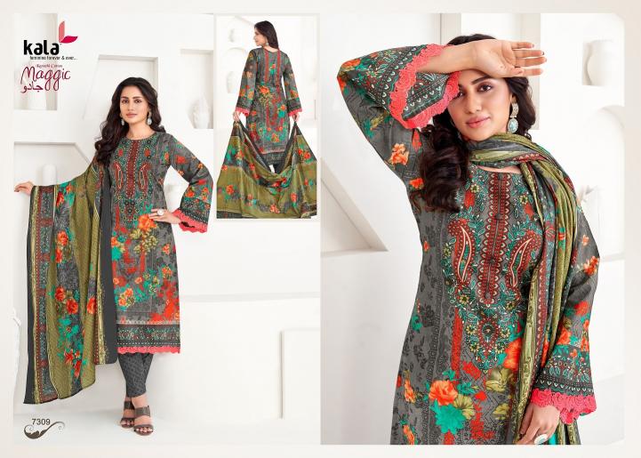 Kala Maggic Vol-22 - Karachi Dress Material  - Wholesale Catalog