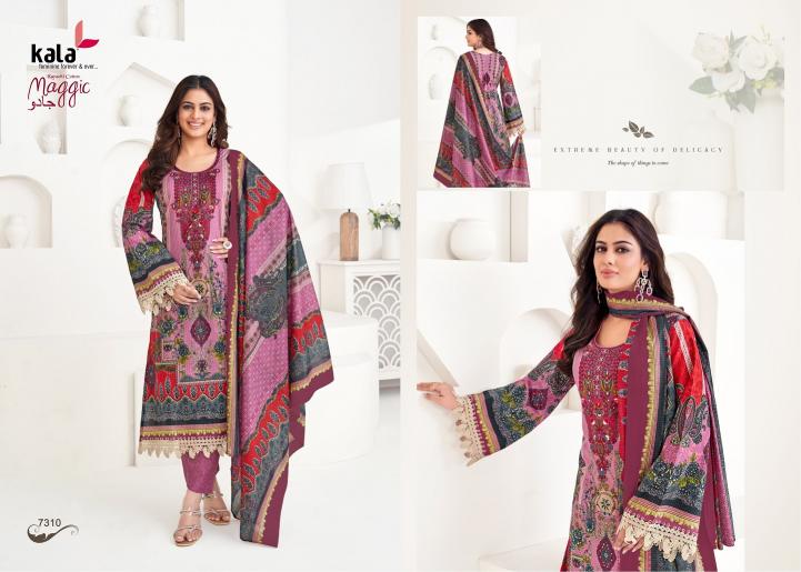 Kala Maggic Vol-22 - Karachi Dress Material  - Wholesale Catalog