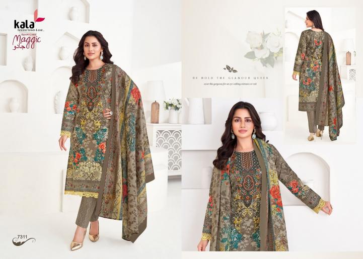 Kala Maggic Vol-22 - Karachi Dress Material  - Wholesale Catalog