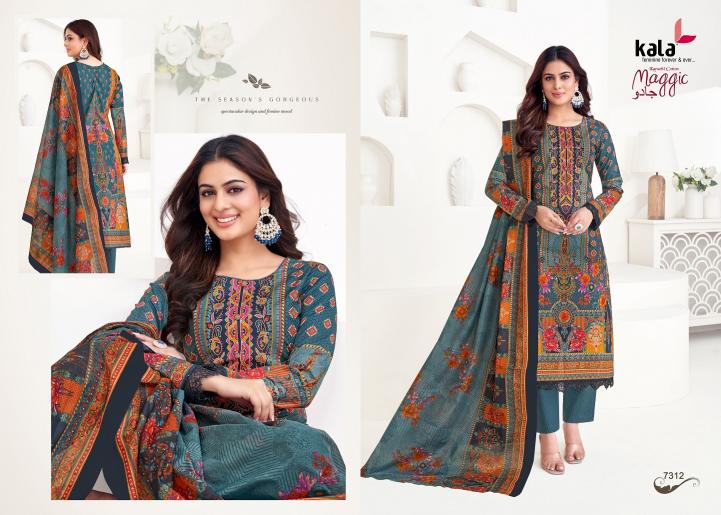 Kala Maggic Vol-22 - Karachi Dress Material  - Wholesale Catalog