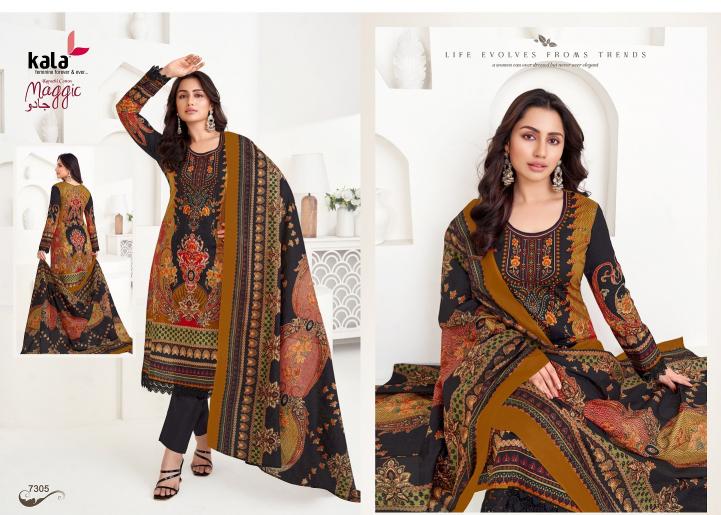 Kala Maggic Vol-22 - Karachi Dress Material  - Wholesale Catalog