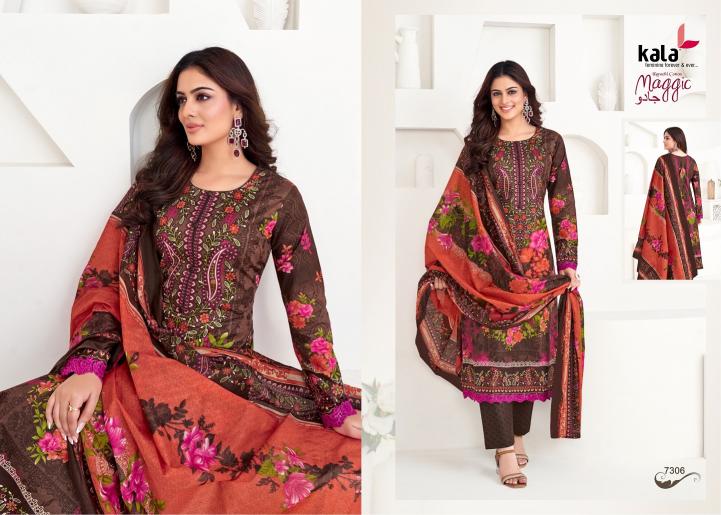 Kala Maggic Vol-22 - Karachi Dress Material  - Wholesale Catalog