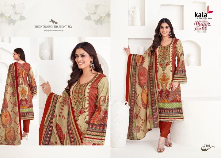 Kala Maggic Vol-22 - Karachi Dress Material  - Wholesale Catalog