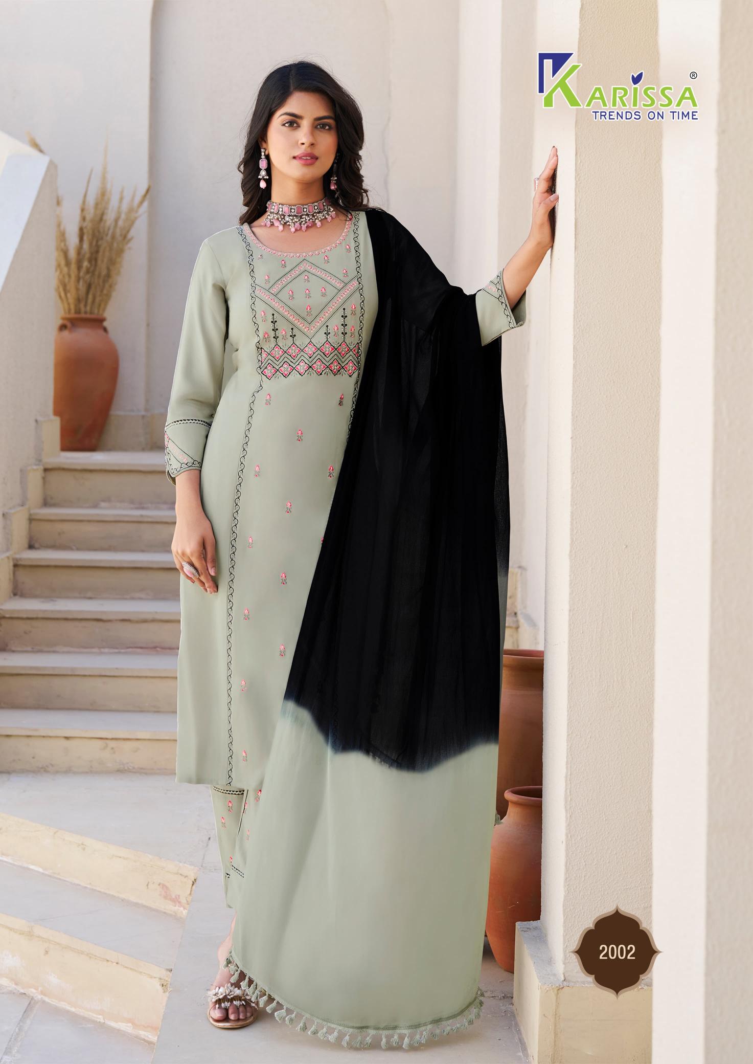 Karissa Kasida vol 2 Catalog palazzo kurti set online india