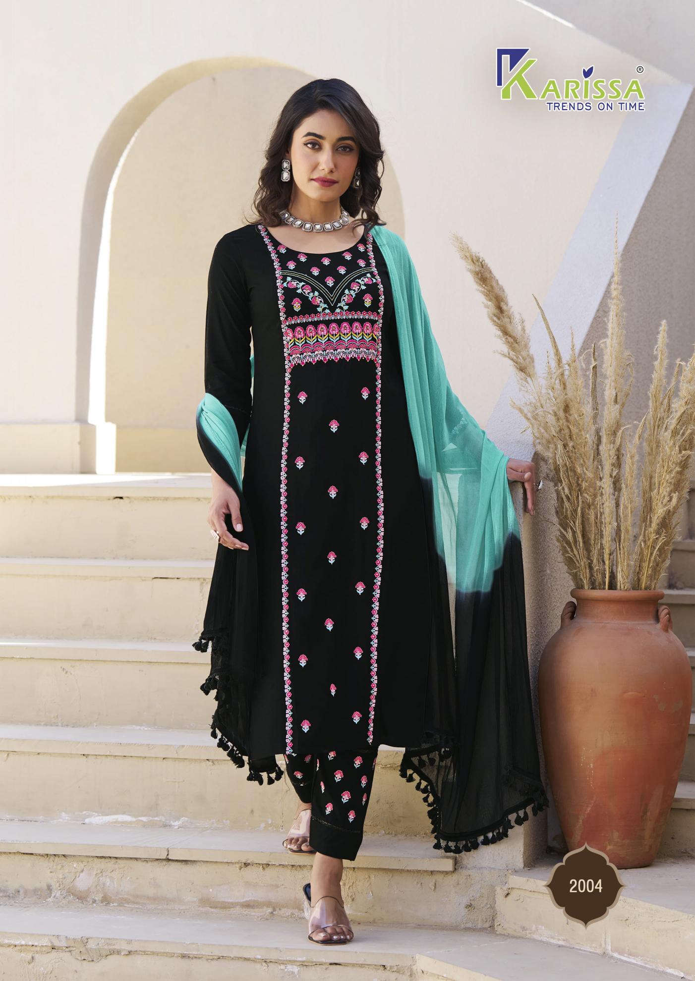 Karissa Kasida vol 2 Catalog palazzo kurti set online india