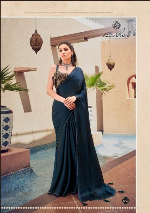 Kashvi Neel Vol 5 Catalog satin sarees online buy india