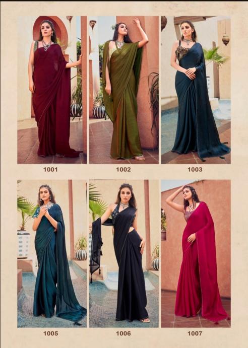 Kashvi Neel Vol 5 Catalog satin sarees online buy india