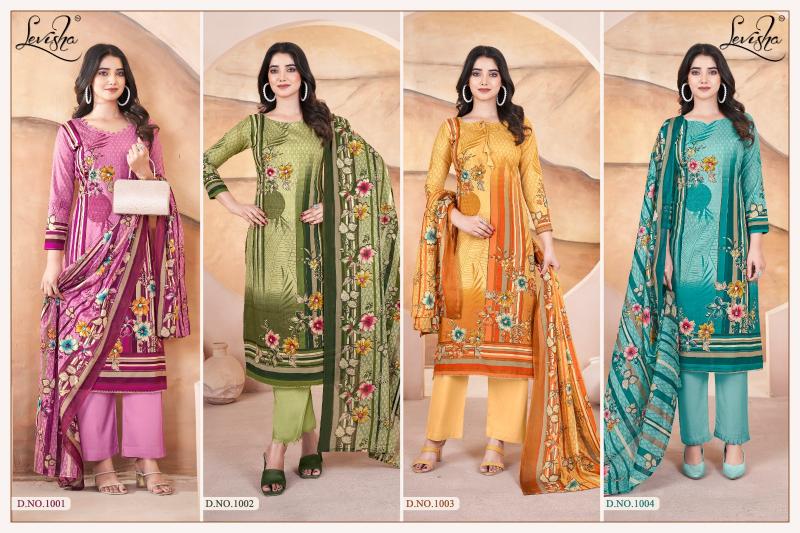 Levisha Mannat catalog rajkot cotton dress materials wholesale