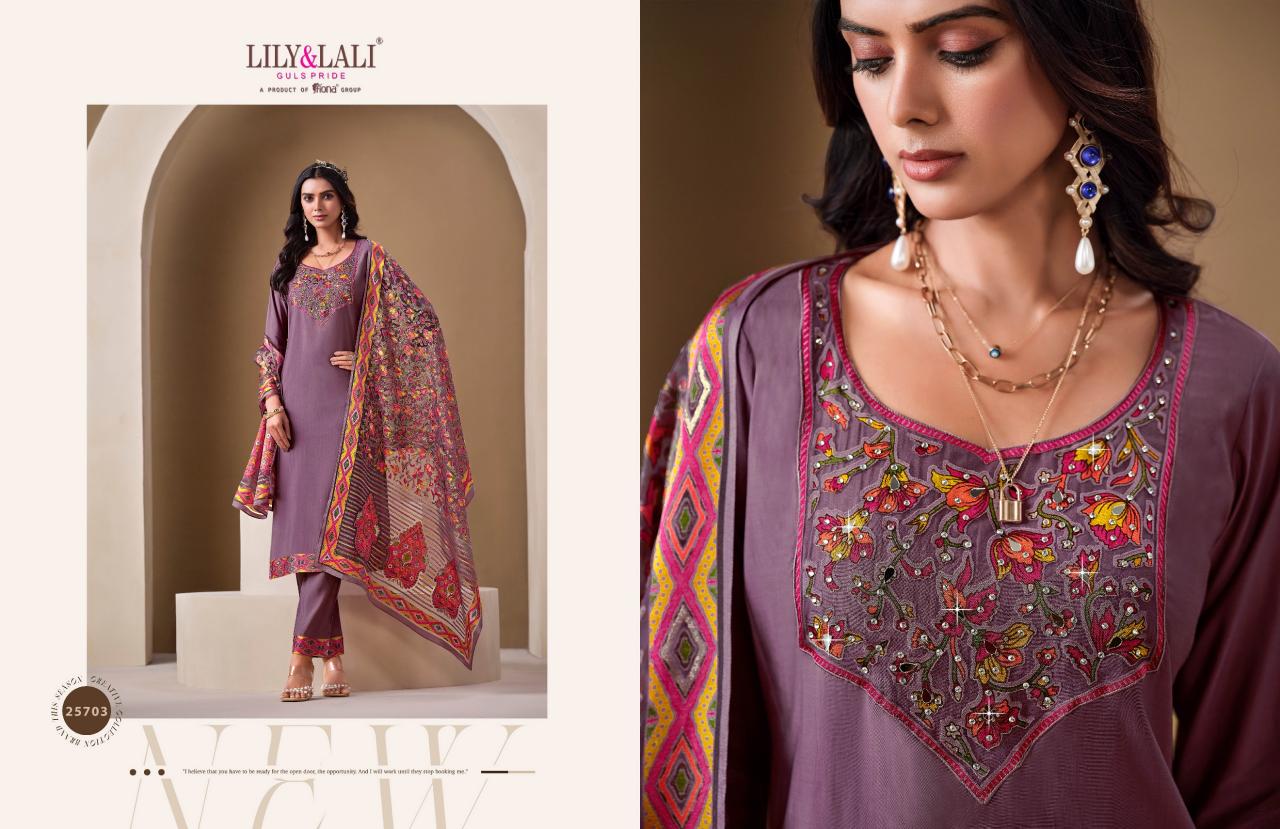 Lily & Lali Brasso Catalog stylish kurtis online india