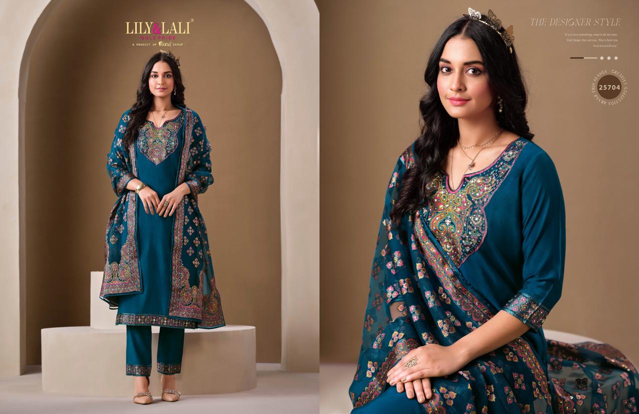 Lily & Lali Brasso Catalog stylish kurtis online india