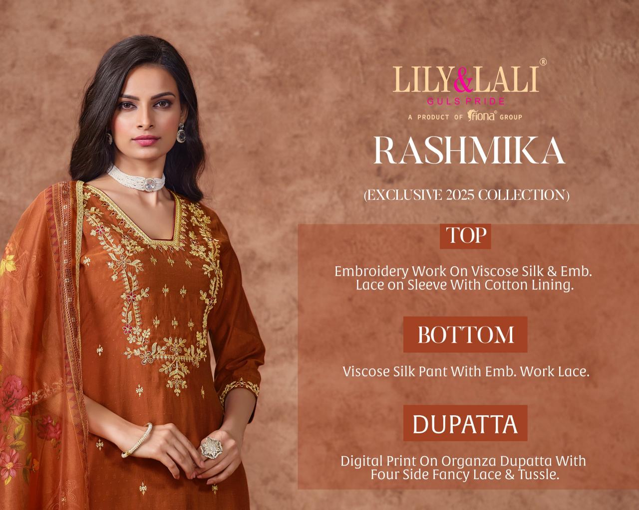 Lily & Lali Rashmika catalog designer kurti manufacturer in india