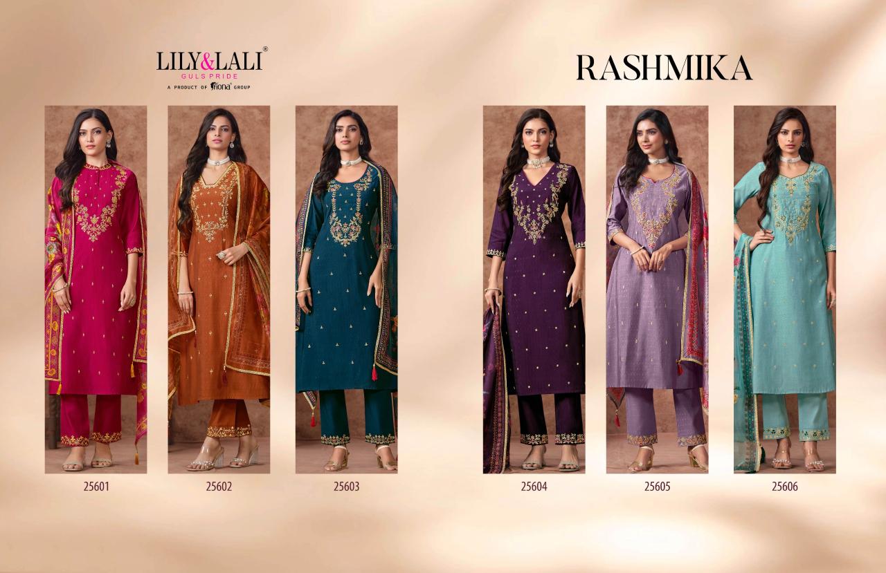 Lily & Lali Rashmika catalog designer kurti manufacturer in india