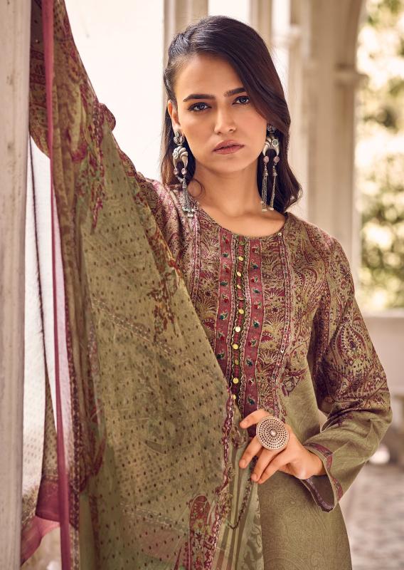 Mannrasiya Phulkari Catalog wholesale ladies dress material in ludhiana