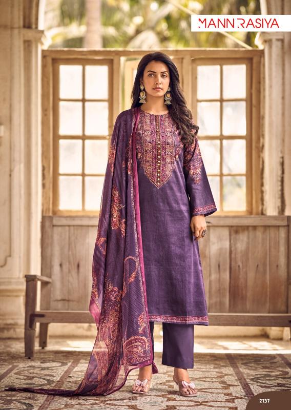 Mannrasiya Phulkari Catalog wholesale ladies dress material in ludhiana