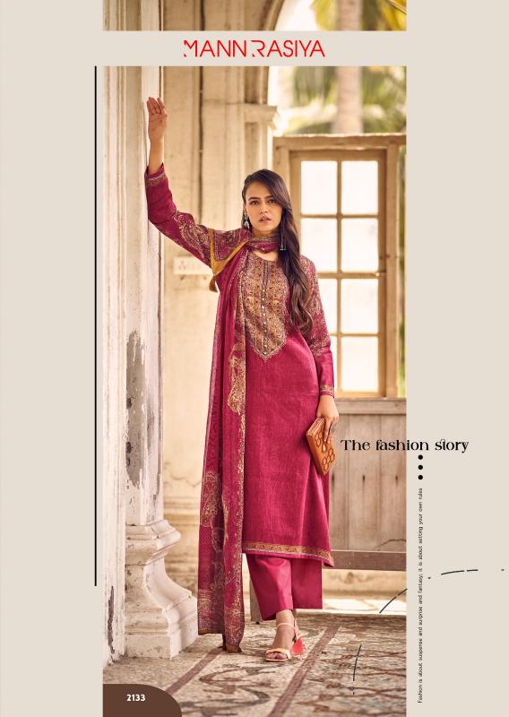 Mannrasiya Phulkari Catalog wholesale ladies dress material in ludhiana