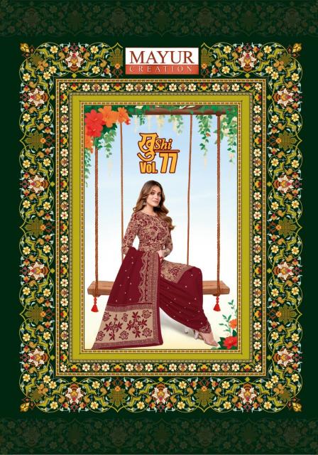 Mayur Khushi Vol-77 - Dress Material  - Wholesale Catalog