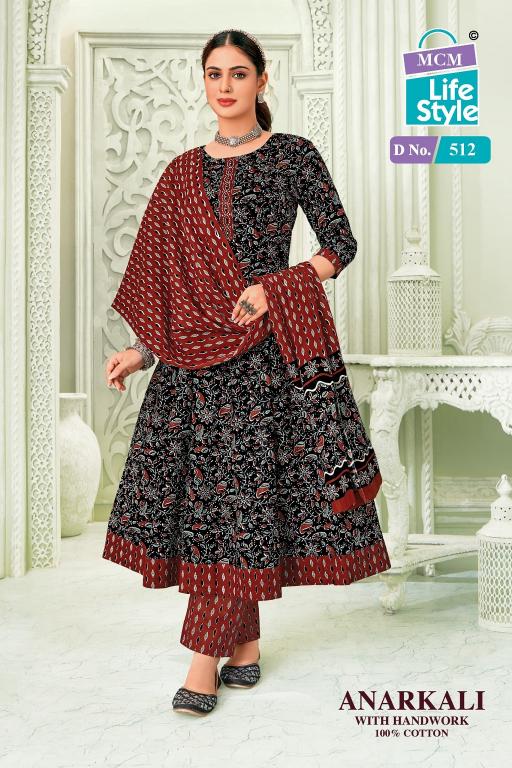 MCM Anarkali Vol-5 – Anarkali Style Kurti With Pant Dupatta - Wholesale Catalog