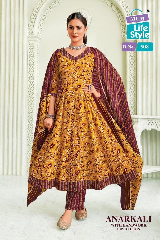 MCM Anarkali Vol-5 – Anarkali Style Kurti With Pant Dupatta - Wholesale Catalog