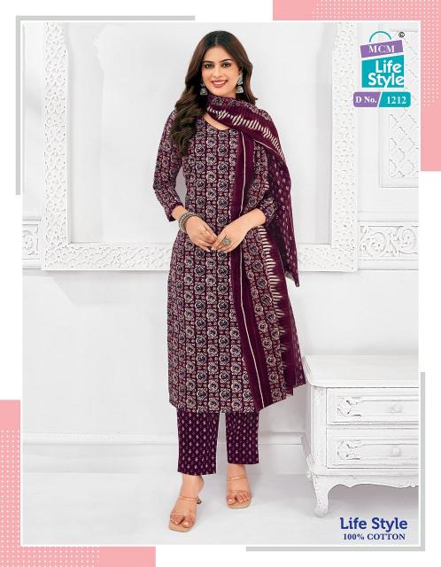 MCM Lifestyle Vol-12 – Kurti Pant With Dupatta - Wholesale Catalog