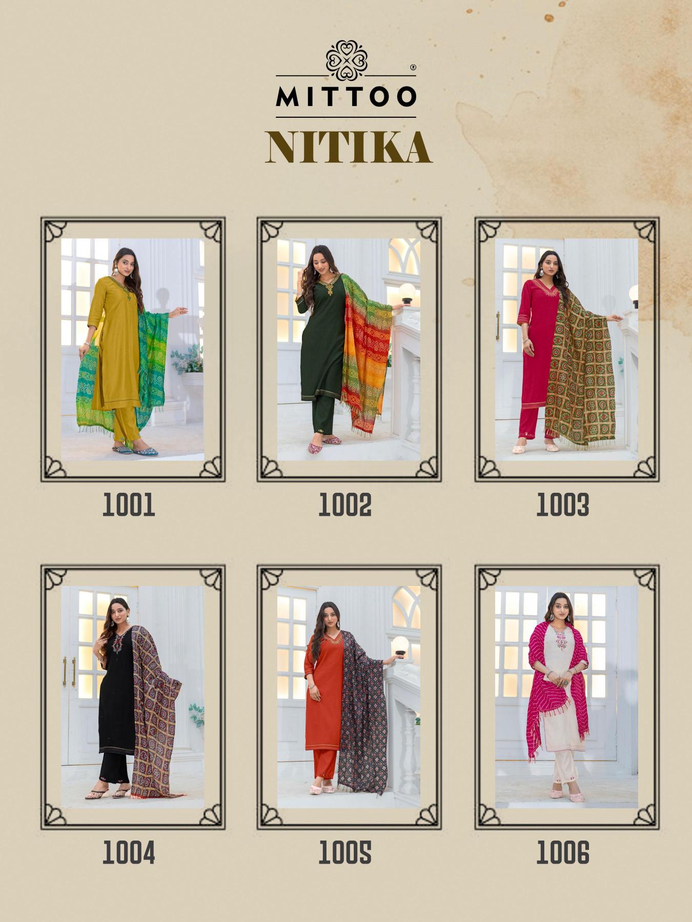 Mittoo Nitika catalog latest kurti trends in india