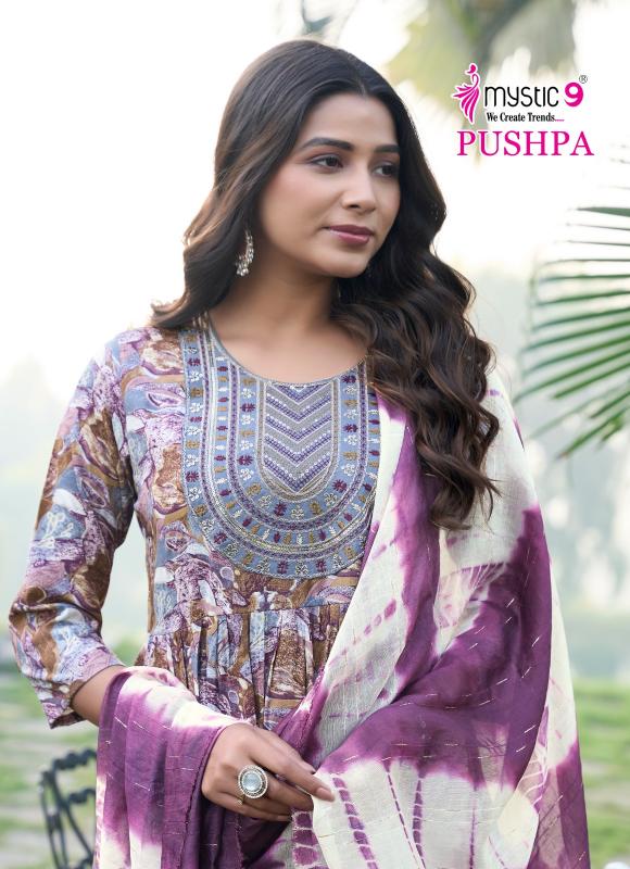 Mystic 9 Pushpa Vol 4 catalog stylish kurti online in india