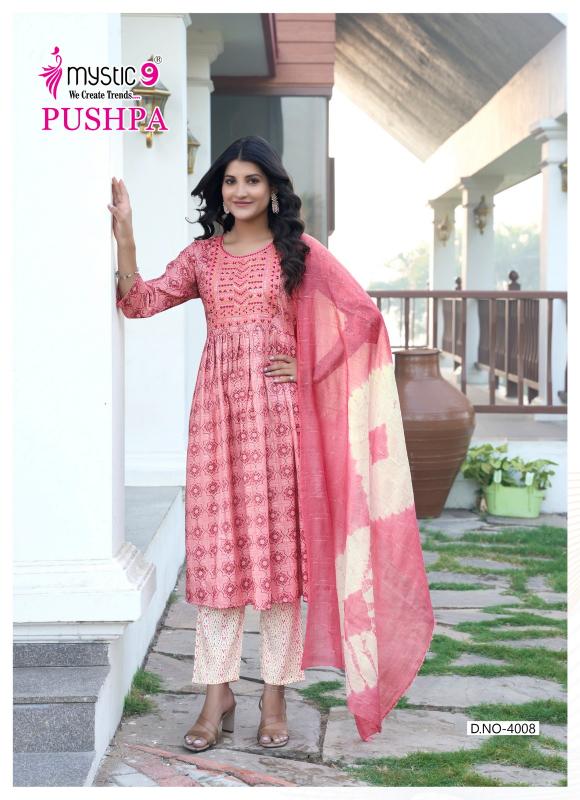 Mystic 9 Pushpa Vol 4 catalog stylish kurti online in india