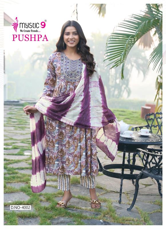 Mystic 9 Pushpa Vol 4 catalog stylish kurti online in india