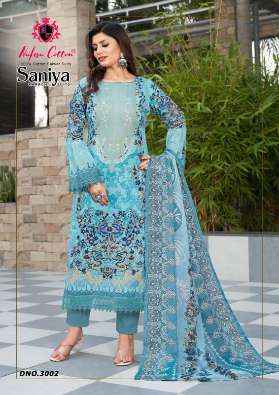 Nafisa Saniya Vol-03 – Karachi Dress Material - Wholesale Catalog