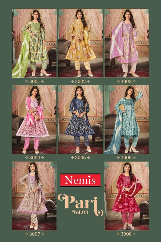 Nemis Pari Vol 3 catalog girl kurtis online india