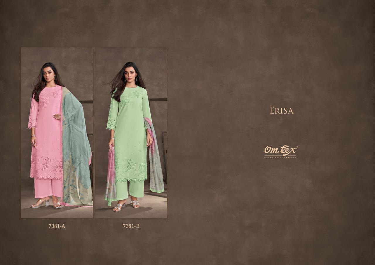 Omtex Erisa Catalog wholesale salwar kameez alveera