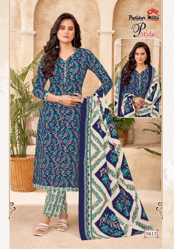 Patidar P Style Vol-56 - Dress Material  - Wholesale Catalog