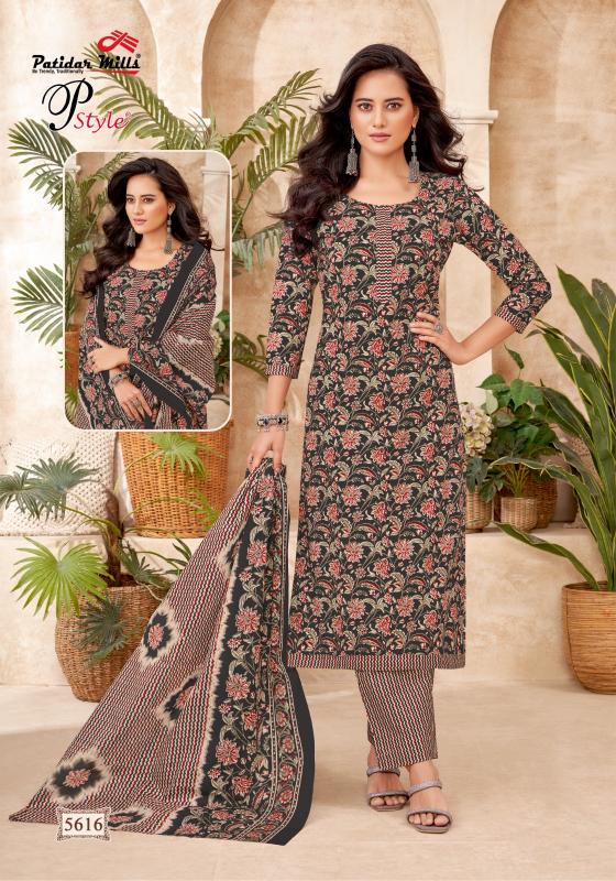 Patidar P Style Vol-56 - Dress Material  - Wholesale Catalog