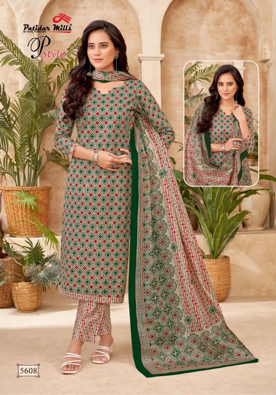 Patidar P Style Vol-56 - Dress Material  - Wholesale Catalog