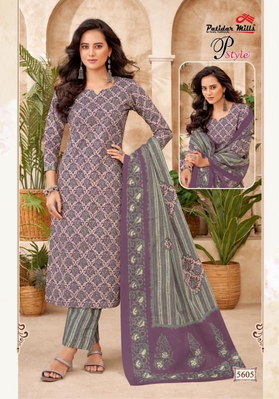 Patidar P Style Vol-56 - Dress Material  - Wholesale Catalog