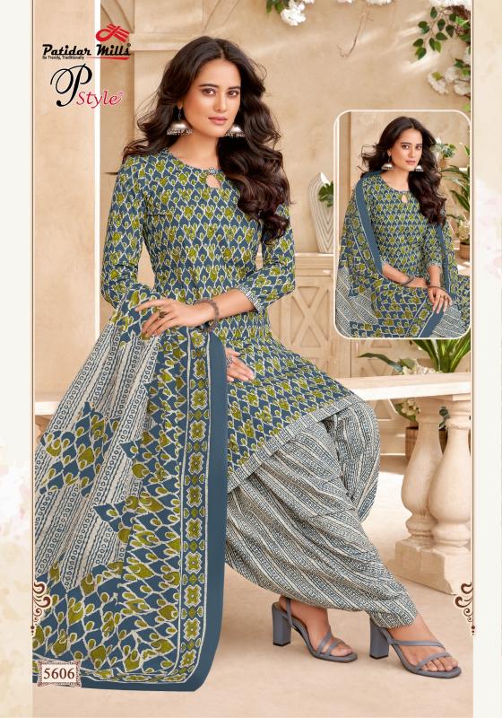 Patidar P Style Vol-56 - Dress Material  - Wholesale Catalog