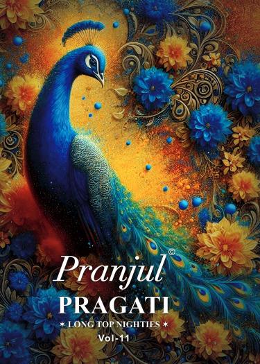 Pranjul Pragati Vol-11 – Cotton Nighty - Wholesale Catalog