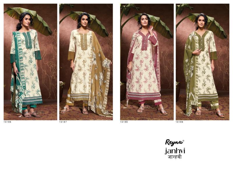 Reyna Janhvi catalog salwar kameez material wholesale