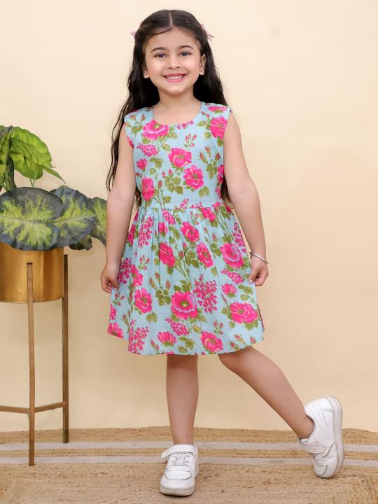 Sabella Premium Kids Cotton Frock at wholesale rate 