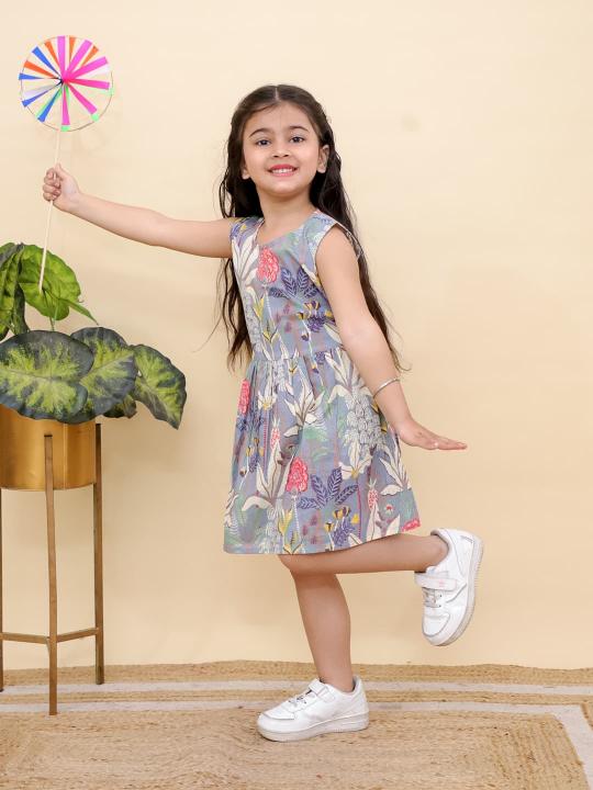 Sabella Premium Kids Cotton Frock at wholesale rate 